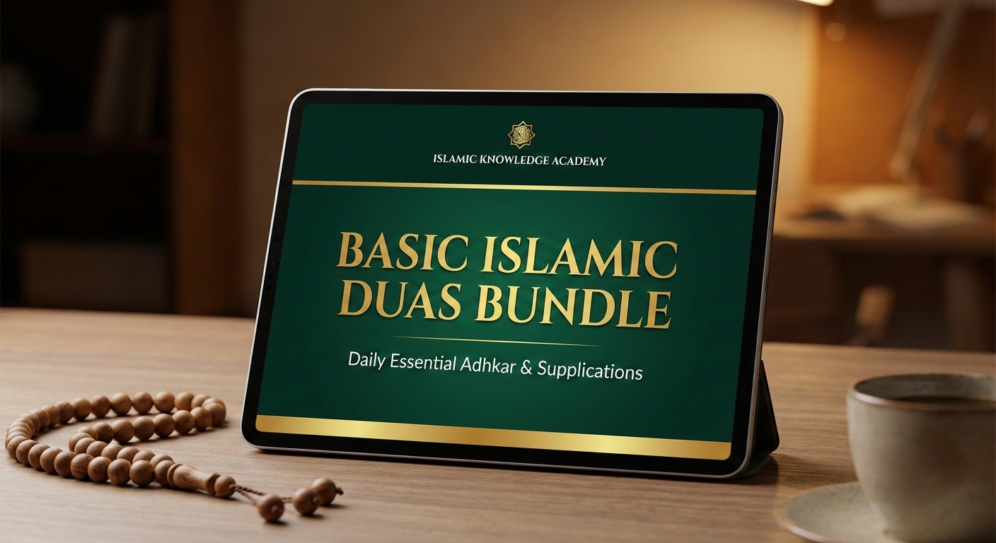 Basic Islamic Duas PDF Bundle