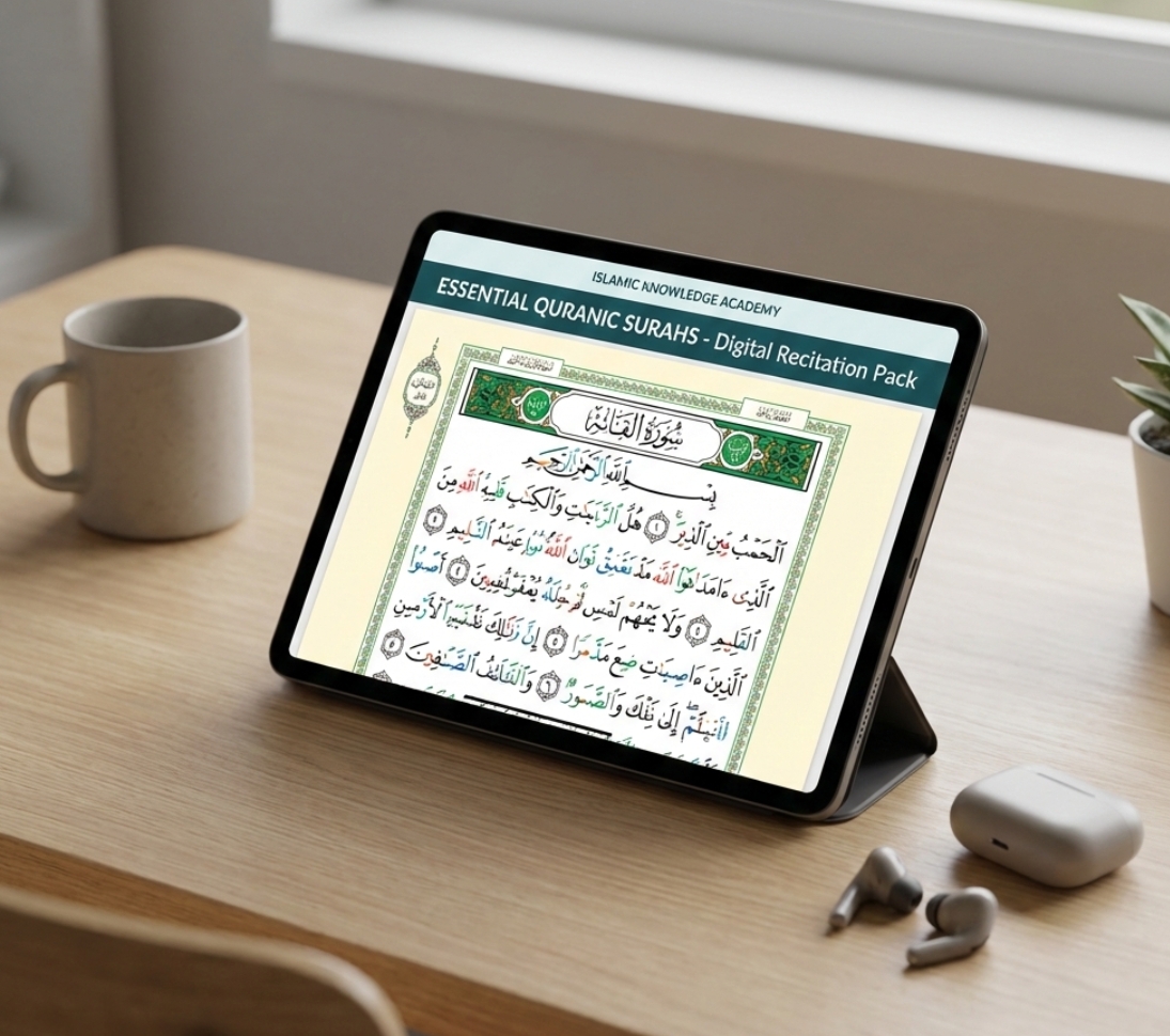 Essential Quranic Surahs (Digital Recitation)