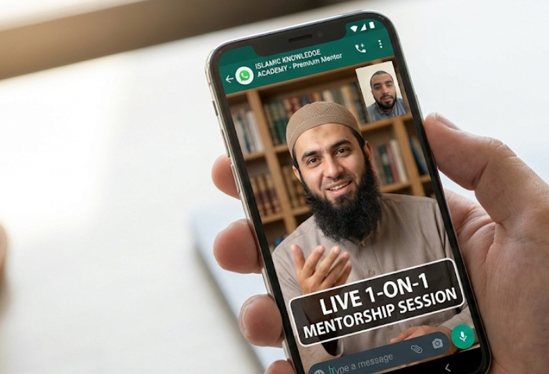 Premium 1-on-1 WhatsApp Mentorship & Live Sessions